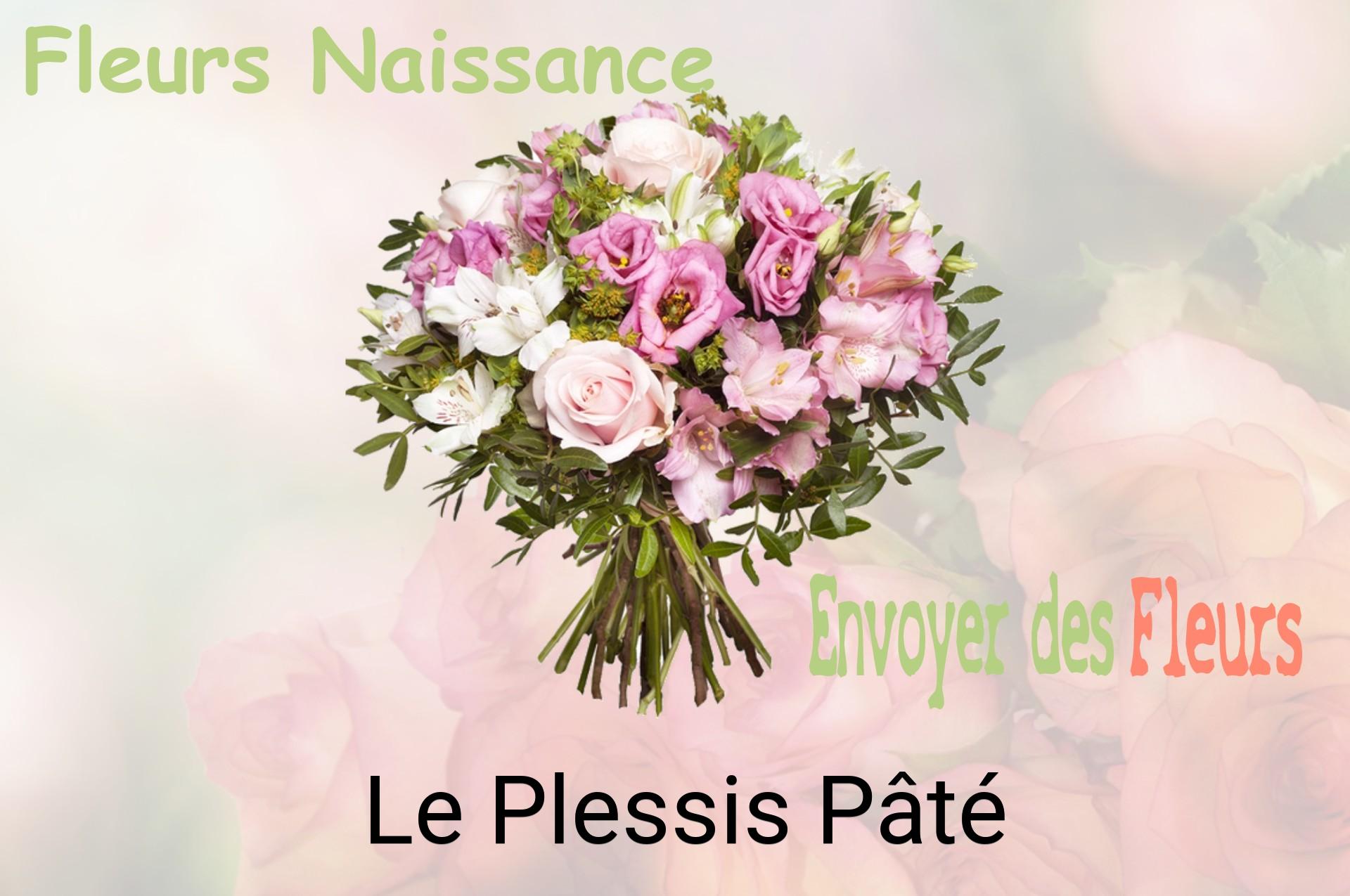 Bouquet de fleurs de naissance livré à Le Plessis-Pâté